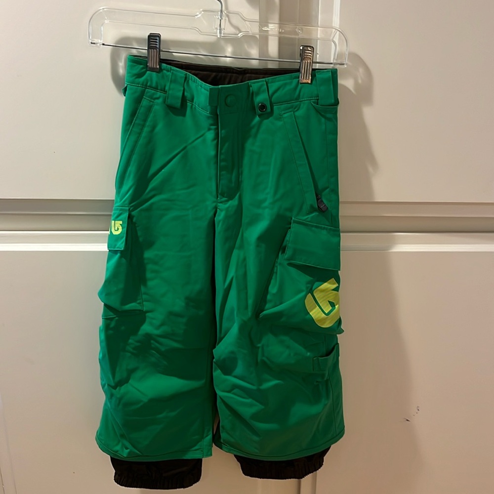 Burton kids snowboarding pants size 3/4